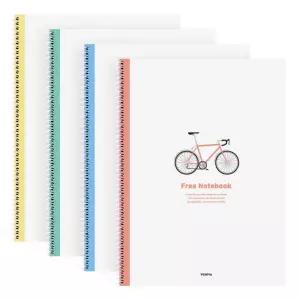 펜피아 2000 연습장 스프링노트 줄없는 무지노트 무선 공책