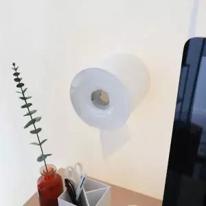 [텐바이텐]원형 반투명 두루마리 휴지케이스