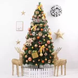 [텐바이텐]크리스마스 트리 나무 장식 풀세트 팬시리본그린솔 250cm 양면