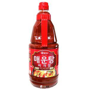 움트리 매운탕찌개장 1950g 매운탕소스 //무.배