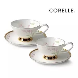 [코렐]코렐 코디네이츠 금장커피잔 2P세트 백합