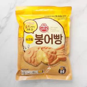 오뚜기 꼬리까지 가득찬 슈크림 붕어빵 480g
