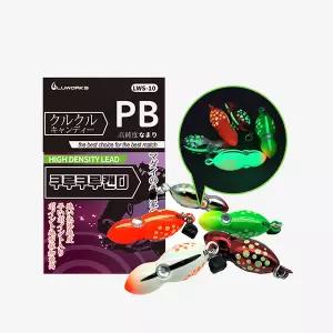 루웍스 쿠루쿠루 캔디 납 유동 타이라바헤드 (LWS-10) 타이라바 바늘 루어소품 낚시용품