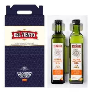 델비엔토 해바라기씨유 500ml 2P 선물세트 안전포장