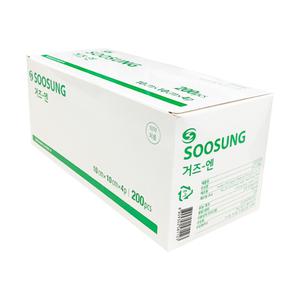 수성 거즈 10cmX10cm 4겹 200매 탈지면 소독거즈