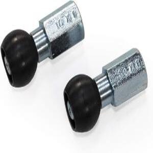 벌리(Burley) 어댑터 블랙 M10X1.0MM 너트 액슬 어댑터 COHO XC 전용