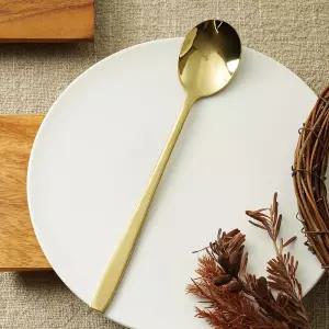 아리랑 티타늄 골드 수저 한식 스텐 숟가락 업소용 식당