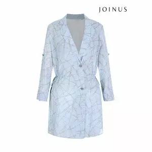 [하프클럽/조이너스]쉬폰 패턴 디자이너 자켓_JABU6-WJK400