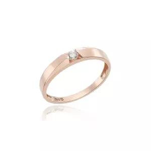 [로이드](마산점)14K 사선라인 여성 커플링 LRW23020G