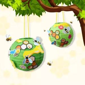 아트랄라 꿀벌이 사는집 종이등 (1인용) 한지등 벌집 봄만들기