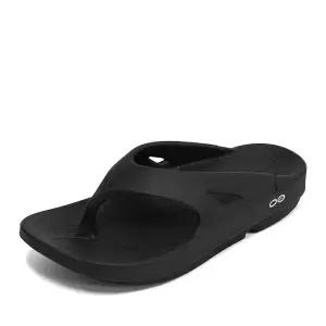 우포스 남여공용 오리지널 플립플랍 힐링 쪼리 슬리퍼 블랙 1000