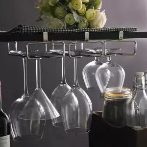 [NS홈쇼핑]와인잔거치대 와인잔걸이 렉 주방 1구/2구 스테인레스[34385689]