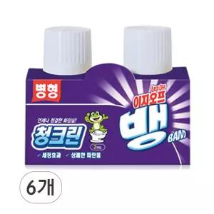이지오프뱅 청크린 병형 변기 세정제 2개입(360g) x 6개