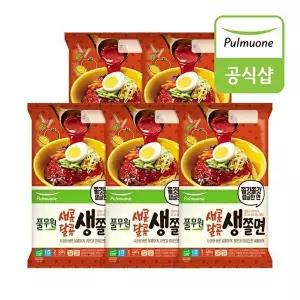 [풀무원][풀무원] 새콤달콤생쫄면2인 x5세트