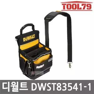 디월트 DWST83541-1 콤팩트 토트백 26포켓 어깨끈 포함 하단 방수 플레이트 툴백 공구가방 공구집