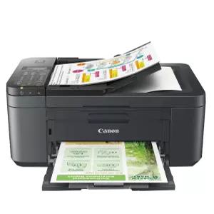 캐논 TR4645 팩스 복합기 양면인쇄 무선출력 프린터기 TR4690 동일사양 무한잉크 XL 4배 대용량 세트 포함가