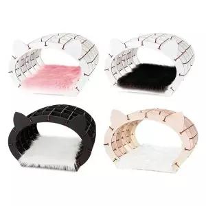 DIY 나무 조립 키트 입체 퍼즐 캣츠 하우스 고양이 집