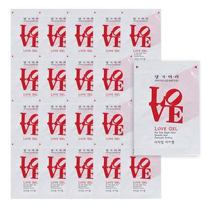 [댕기머리] 서린 일회용 러브젤 마사지젤 파우치 4G 총1000개입