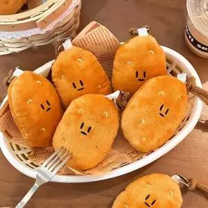 휴게소 알감자 키링 행운 인형 키링 시험 가방고리