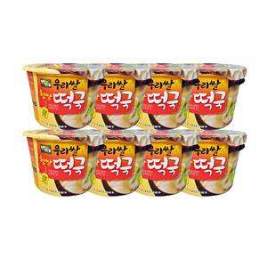 백제 우리쌀 햅쌀 떡국 163g x 8개_즉석 떡국