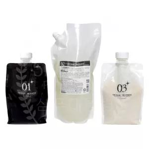 하호니코 라메라메 헤어 클리닉 3종 전용 케이스 펌프 스프레이 용기 포함 하오니코