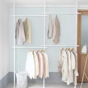 [텐바이텐]아도라하우스 모노 기둥식 행거 38파이 4단