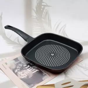 [퀸센스] 사각 후라이팬 퍼펙트 가스레인지용 계란말이팬 스텐 코팅 프라이팬 28cm