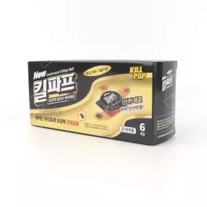 킬파프 초강력 바퀴제로 큰바퀴벌레용 6개입/바퀴벌레/약/살충제/바퀴/퇴치/해충/벌레/차단/도구/잡이/제거