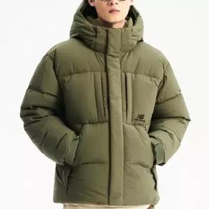 [뉴발란스] 뉴발란스 공용 플라잉 구스다운 숏패딩 점퍼 NBNPD42103-49