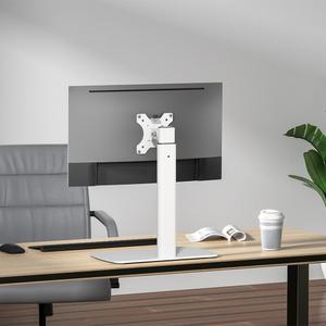 MA-10T 화이트 /블랙 15인치~32인치 티비 스탠드 피벗 모니터 클램프 홀 거치대 TV 받침대 17인치 19인치 20인치 22인치 24인치 27인치 29인치 30인치