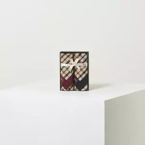 [닥스](강남점)[25SS]DCHA5E001N2[DAKS GIFT]하우스체크 면 손수건 2종세트