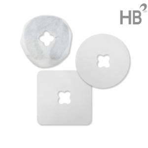 EV 안면베개커버 100매 위생 안면 얼굴 페이스 베개커버 클로버 사각 원형 부직포 일회용