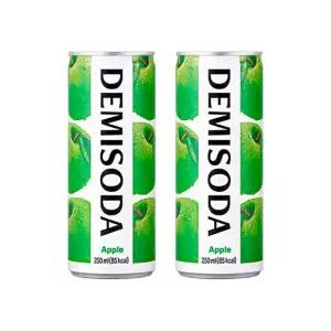 데미소다 애플 250ml x 6캔 과즙탄산음료