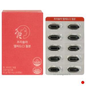 프리솔라 엘씨 철분 임산부 비헴철 비타민C 60캡슐