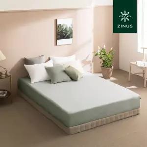 [롯데백화점]지누스 텐셀 매트리스 커버 그레이 (킹)