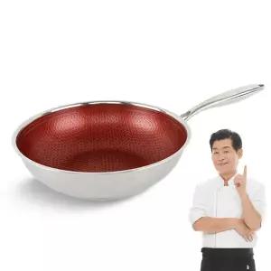 아트박스/하오 이연복 클래딘 베네치아  통3중 인덕션 IH 궁중팬 28cm