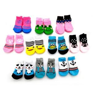 미끄럼방지 강아지 양말