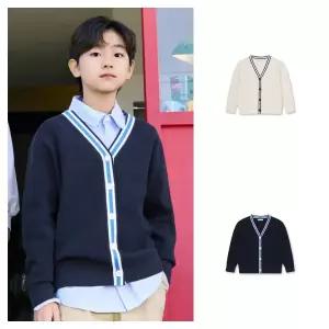 [대구백화점] [탑텐키즈]공용) 브이넥 스웨터 가디건(MKF1EC3201)