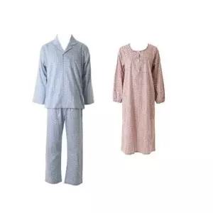 [갤러리아] [커플]면100% 부엉이나염 파자마 원피스세트(VPA4512M/GN_2C)