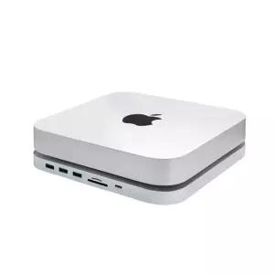 위즈플랫 HM25C MAX 맥 미니 맥스튜디오 멀티 USB허브 독 DOCK HDMI DP 듀얼 M.2 외장SSD 도킹스테이션