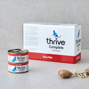 [12개세트] 쓰라이브 컴플리트 그레인프리 참치 캔 75g 고양이 사료