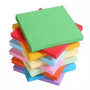 색종이접기 학종이 100매 접기 준비물 컬러 무지