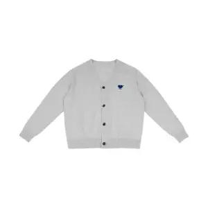 Ader Error Twin Heart Logo Cardigan Oatmeal 아더에러 트윈 하트 로고 가디건 오트밀