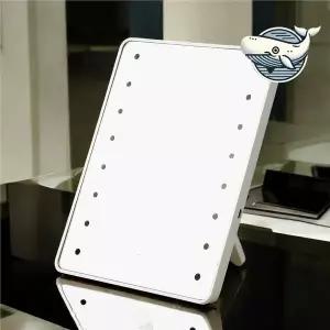 세련된 LED 조명 거울 3단 스타일 뷰티 WFGYGI5