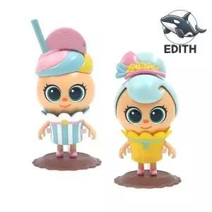 [하프클럽/알티피아]파스텔 색상 놀이 인형 미니컵케이크 장식용