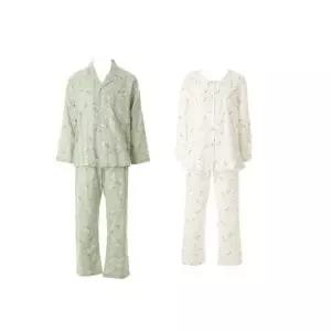 [갤러리아] [커플]면100% 도비조직 꽃나염 파자마(VPA4503WM_2C)