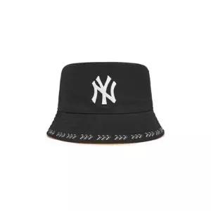 [MLB][택가/69000]MLB 공용 씸볼 후리스 리버시블 버킷햇 3AHT06126-50BKS