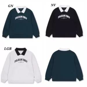 [롯데백화점]폴햄키즈 더블니트 카라 맨투맨  PKF1TR3040