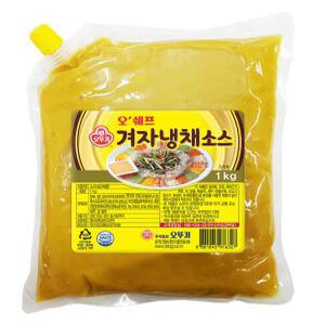 오뚜기 오쉐프 겨자냉채소스 1kg