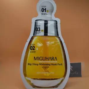 2++2 미구하라 빅3스텝 화이트닝 마스크팩 오리진 2매 + 2매 도매수출가능